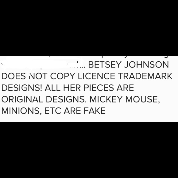 Info on replica Betsey Johnson jewelry - Picture 7 of 7